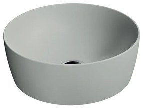 GSI Sand Cerene 9039-450 Πορσελάνινος Νιπτήρας Μπάνιου Επιτραπέζιος Διπλής Επισμάλτωσης Dualglaze ø40 cm