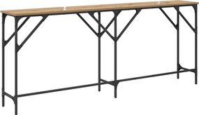 vidaXL Τραπέζι κονσόλας Artisan Oak 180 x 30 x 75 εκ