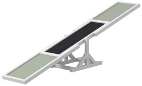 PawHut Ράμπα ισορροπίας για σκύλους για εκπαίδευση Agility, αντιολισθητική, αντοχή έως 50 kg, 180 x 30 x 30 cm