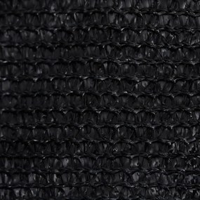 Πανί Σκίασης Μαύρο 4 x 4 x 5,8 μ. από HDPE 160 γρ./μ² - Μαύρο
