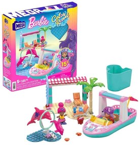 Εξερευνητικό Σκάφος Δελφινιών Της Barbie Και Φιγούρες Που Αλλάζουν Χρώμα HHW83 121τμχ 5 ετών+ Mattel