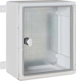 vidaXL Ντουλάπι Ελέγχου Γκρι 37 x 16,5 x 35 εκ ΑΒΣ Πλαστικό