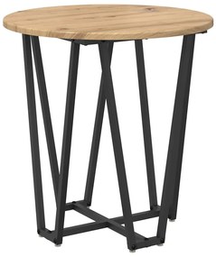 vidaXL Σετ βοηθητικά τραπεζάκια 2 pcs Δρυς Artisan και Μαύρο