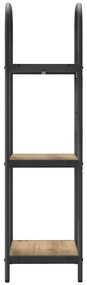vidaXL Ράφι Βιβλίων artisan δρυς 40 x 30 x 109 εκ Επεξεργασμένο ξύλο