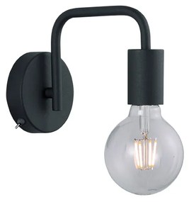 Απλίκα Trio Lighting Diallo 208070132 Μαύρο Ματ