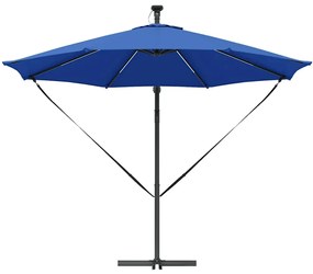 vidaXL Ομπρέλα Cantilever Banana Αζούρ μπλε 294 x 294 x 248 cm