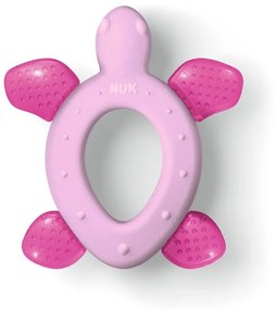 Μασητικό Οδοντοφυΐας Ψυγείου Cool All-Around Χελωνάκι 10256451 3 Μηνών Pink Nuk Σιλικόνη