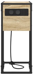vidaXL Κομοδίνο Sonoma Δρυς 41.5 x 26 x 60.5 εκ Επεξεργασμένο ξύλο