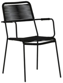 Σετ Τραπέζι και καρέκλες Dallas 2906, Ξύλο, Σχοινί, Μέταλλο, Ξύλο: Ακακία | Epipla1.gr