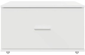 vidaXL Ντουλάπι με Συρτάρια Λευκό 55 x 45 x 33.5 εκ Επεξεργασμένο ξύλο