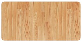 vidaXL Πάγκος Μπάνιου Αν. Καφέ 80x40x2,5 εκ. Επεξ. Μασίφ Ξύλο