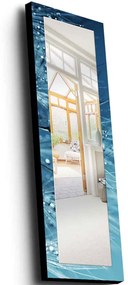 Καθρέπτης Τοίχου 755MER1114 40x120cm Multi Wallity Ξύλο,Ύφασμα