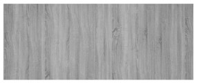 vidaXL Κεφαλάρι Κρεβατιού Γκρι Sonoma 200x1,5x80 εκ. Επεξεργ. Ξύλο