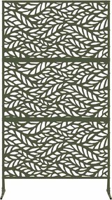 vidaXL Οθόνη Ιδιωτικότητας Ελιά 100 x 50 x 180 εκ. Ατσάλι