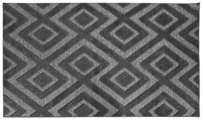 Χαλί Home ESPRIT 200 x 140 cm Γκρι Σκούρο γκρίζο