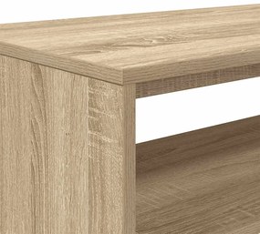 Έπιπλο Τηλεόρασης Sonoma Δρυς 80 x 40 x 40 εκ. από Μοριοσανίδα - Καφέ