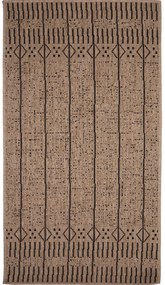 Χαλί Ψάθινο Avanos 9004 Black Royal Carpet 80X150cm