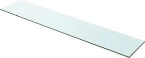 vidaXL Ράφια Πάνελ 2 τεμ. Διάφανα 100 x 20 εκ. Γυάλινα
