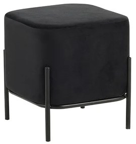 BELLA/S ΣΚΑΜΠΟ BLACK VELVET ΥΦΑΣΜΑ 36X36Χ38εκ.