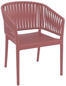 Πολυθρόνα Portofino 20.0875 58x58x80cm Marsala