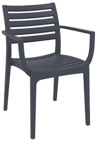 Siesta   Artemis* Armchair Dark Grey  metax-01-00-0167 διάστ.58.0000 x 58.0000 x 82.0000