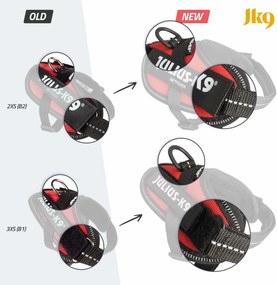 Λουρί Σκύλου Julius K9 IDC Κόκκινο S - Mini