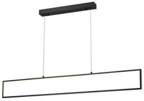 Φωτιστικό Οροφής LED Aca Aelia PN30LEDPBK Black Matt