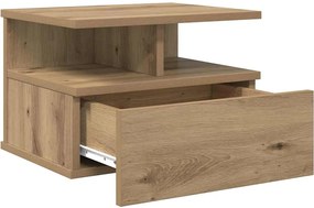 vidaXL Κρεβάτι με Float 2 τμχ. Artisan Oak 40 x 31 x 28 εκ
