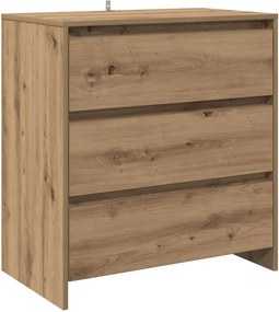 vidaXL Μπουφές Artisan Δρυς 70x41x75 εκ. από Επεξεργασμένο Ξύλο