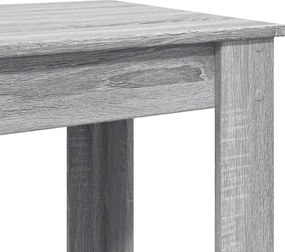 vidaXL Τραπέζι Μπαρ Γκρι Sonoma 102x50x103,5εκ. Επεξεργ. Ξύλο