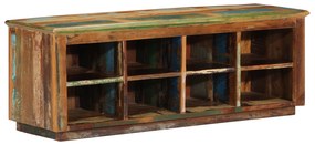 vidaXL Ράφι Παπουτσιών 110x35x40 cm Μασίφ Ξύλο Ανακυκλωμένο