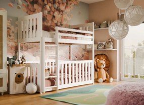 CRIS 80x200 white bunk bed Lano Furniture