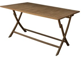 Τραπέζι Teak 5490 G Από μασίφ ξύλο Teak Ορθογώνιο πτυσσόμενο Διάσταση: 150*090*075cm Επιφάνεια τραπεζιού: Με πλαίσιο