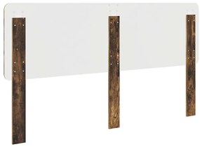 vidaXL Κεφαλάρι Καπνιστό Δρύς 180 cm Επεξεργασμένο ξύλο