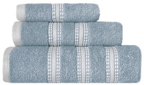 Πετσέτες Μπάνιου (Σετ 3τμχ) Nef-Nef Homeware Promise Dusty Aqua 480gsm