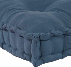 vidaXL Μοντέρνος καναπές patchwork Ινδικο 120 x 80 x 12 cm ύφασμα