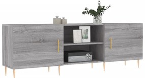 vidaXL Έπιπλο Τηλεόρασης Γκρι Sonoma 150x30x50 εκ. από Επεξεργ. Ξύλο