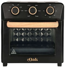 Φριτέζα Αέρος Oak 06-23690 32,1x29,3x29,4cm 12lt 1400W Black-Oak Estia