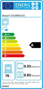 Πυρολυτικός Φούρνος Sharp K71V28IM2 78 L