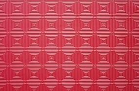 Amila Δάπεδο Προστασίας EVA Διαμάντι 100 x 100 x 2,5cm Κόκκινο-Μπλε (36640)