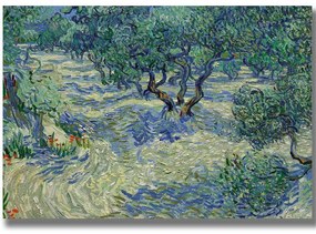 Πίνακας Καμβάς 978VNC1207 100x70cm Multi Wallity Οριζόντιοι Wood, Canvas