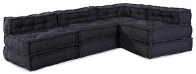 vidaXL Μαξιλάρι 4 pcs Ανθρακί 70 x 70 x 54 εκ Πολυεστέρας