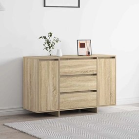 vidaXL Πλαϊνό γραφείο Sonoma Δρυς 120 x 41 x 75 εκ. Επεξεργασμένο ξύλο
