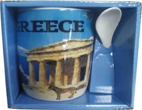 Σετ κεραμική κούπα Souvenir - 12pcs - Greece - 241109