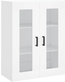 vidaXL Ντουλάπι Λευκό 69,5x34x180 εκ. από Επεξεργασμένο Ξύλο