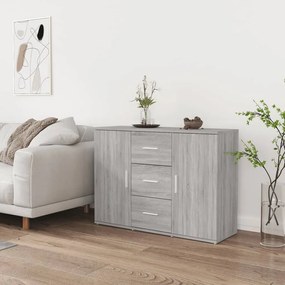Ντουλάπι Γκρι Sonoma 91 x 29,5 x 65 εκ. από Επεξεργασμένο Ξύλο 823348