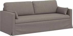 vidaXL Καναπές 180cm Taupe Μέταλλο