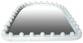 Τοίχο καθρέφτη Home ESPRIT Λευκό Scandi 60 x 3,5 x 85 cm