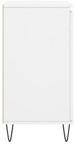 vidaXL Συρταριέρα Λευκή 60 x 35 x 70 εκ. από Επεξεργασμένο Ξύλο