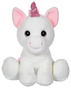 Αρκουδάκι Gipsy Eyes Pets Λευκό 40 cm Μονόκερος